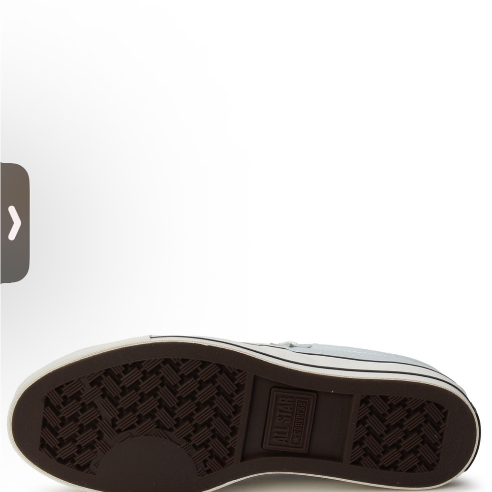 Converse You Dew You Light Blue Canvas Sneakers - Picture 4 of 4